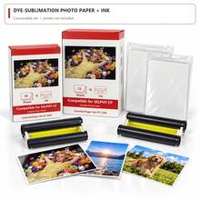 RP-108/72/36 Color Ink And Paper Pack, Postcard Size 6x4in (148x100mm) Compatible With Selphy CP1500/CP910/CP820/CP1000/CP1200/CP1300 - View 10