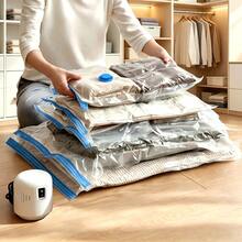 RAF Electric Vacuum Pump, High-Power Vacuum Machine, Vacuum Storage Bag, Dust-Proof And Moisture-Proof Vacuum Bag, Saves Storage Space In The Room, Suitable For Vacuum Storage Of Clothes, Pants, Bedding, And Outdoor Travel Storage Bag - View 3