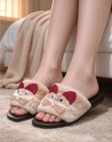 Women Home Slippers - Pink - View 4