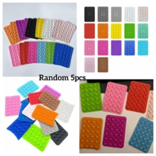 1/3/5pcs, 24pcs Silicone Suction Cups, Minimalist, Suction Cup Sticker, Anti-Slip, Phone Case, Portable, Movable Phone Stand, Square - Multicolor - View 14