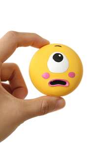3pcs Dog Toy (Random Color, Random Style), With Attractive Large Eyes, Made Of Durable Rubber, For Biting And Dental Care, Including A Sound Ball, For Interactive Training And Pet Supplies, No Battery - Multicolor - View 4