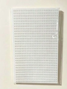 1組 1-2-4-6-8-10-20顆水鑽DIY音樂節裝飾，附輔助工具鑷子 - 白色 - 查看 8