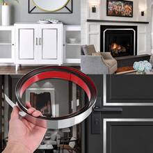 1pc 5m X 1.5cm PVC Self-Adhesive Decorative Strip, Flexible Silver Decorative Line, Cuttable Glossy Decorative Strip, Suitable For Car Interior/Exterior, Car Door, Dashboard, Cabinet, Furniture And Home Decor - A - View 9