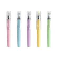 Macaron Color Mini Pocket Retractable Neutral Pen, Portable Smooth Writing Student Stationery, Suitable For School And Party Gifts - Multiple Styles - View 7