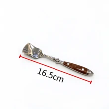 Stainless Steel Tableware Set, Light Luxury High-End Stainless Steel Table Knives, Forks, Spoons, Salad Forks, Teaspoons, Ice Cream Spoons, High-Value Practical Household Restaurant Wooden Handle Knives, Forks, Spoons - View 10