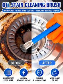 6pcs Tile Grout And Sink Edge Cleaning Brush Set, Designed For Narrow Gap Cleaning, Dead Corner Cleaning, Multi-Scenario Application, Strong Stain Removal, Deep Home Cleaning, Suitable For Floor, Tile, Bathroom, Bathtub, Kitchen, Sink And Window Maintenance - 6 Pieces - View 5