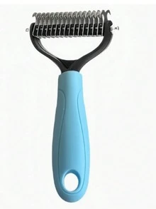 Double-Sided Pet Deshedding Brush For Removing Loose Fur And Tangled Hair, Pet Grooming Detangling Comb, Double-Sided Design Suitable For Dogs, Cats, Golden Retrievers, Poodles, Shedding Brush And Grooming Tools - View 13
