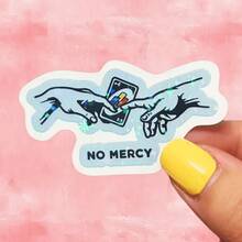 Genesis Hand NO MERCY Funny Stickers, Personalized Skateboard & Luggage Decals For Gamers, Waterproof Vinyl Stickers - Durable Matte Finish, Self-Adhesive Bumper Stickers For Cars, Windows, Laptops, Trucks, Water Bottles - Versatile Durable Design, Car Stickers - one-size - View 13