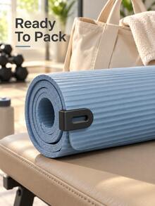 2pcs Yoga Mat Storage Clips, Easy-To-Use Secure Lock, Prevent Yoga Mat From Loosening And Unrolling Without Tying, Home Fitness Accessory - Multicolor - View 7