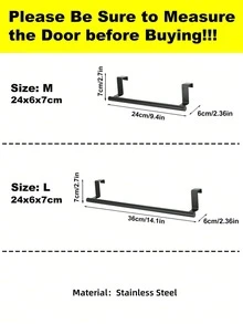 1件廚房水槽毛巾架掛鉤，免鑽孔安裝於櫥櫃門，適用於櫥櫃與抽屜，黑色/銀色/金色可選 - 黑色 - 查看 5