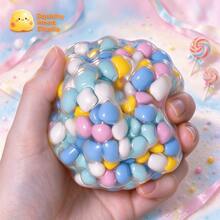 1pc Colorful Granular Inner Core Squeeze Ball, Fun Sensory Stress ...