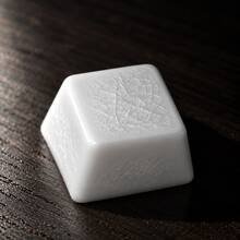 Ice Crack Pattern Ceramic Keycaps With High Translucency, Multi-Color WASD Keys Compatible With Mechanical Keyboards And Magnetic Axis Keyboards - View 2