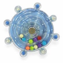 1.0 懸掛式旋轉鸚鵡覓食球 互動式鳥食分發器 籠內豐富化玩具 適合波朗鸚鵡 - 玉米 - 查看 14