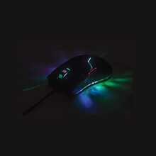 Manhattan USB 6-Button Optical Gaming Mouse - Black With Light - View 7