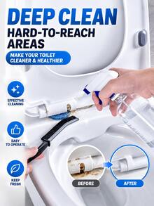 6pcs Tile Grout And Sink Edge Cleaning Brush Set, Designed For Narrow Gap Cleaning, Dead Corner Cleaning, Multi-Scenario Application, Strong Stain Removal, Deep Home Cleaning, Suitable For Floor, Tile, Bathroom, Bathtub, Kitchen, Sink And Window Maintenance - 6 Pieces - View 3