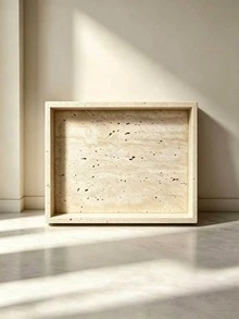 Natural Marble Jewelry Tray, Luxury Stone Storage Tray Suitable For Vanity, Unisex, Can Store Rings, Keys, Perfume And Other Decorative Items, Bathroom Vanity Organizer, Home Decor - Natural Marble Tray - View 4