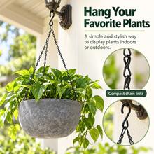 Black Metal Hanging Chain With S-Hook And Snap Clip, Suitable For Plant Baskets, Bird Feeders, Lanterns And Decorations, 25cm - Multiple Styles - View 4