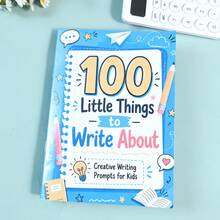 Children's English Creative Writing Workbook, 100 Fun Writing Prompts, Covering Imagination, Description And Storytelling, Suitable For English Writing Beginners And Classroom Practice, Back To School Learning Supplies, Student Holiday Gift - Multicolor - View 9