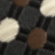 Black and Brown Polka Dot