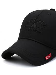Embroidered Soft Top Baseball Cap For Women, All-Season Outdoor Sun Protection Hat, Versatile Baseball Cap For Commuting And Travel - Q - View 3