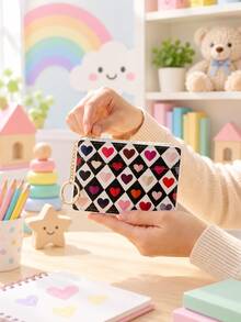 Children's Thin Card Holder, PU Leather ID Card Sleeve, Ultra-Thin Multi-Card Wallet, Portable Fashion Card Holder, Minimalist Wallet, Mini Wallet, Wallet, RFID Wallet, Card Holder, Perfect Halloween Gift Choice - Multicolor - View 5