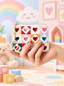 Children's Thin Card Holder, PU Leather ID Card Sleeve, Ultra-Thin Multi-Card Wallet, Portable Fashion Card Holder, Minimalist Wallet, Mini Wallet, Wallet, RFID Wallet, Card Holder, Perfect Halloween Gift Choice - Multicolor - View 3