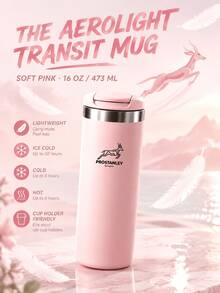 PROSTANLEY Springbok 450ml Insulated Travel Mug, Vacuum Stainless Steel, Hot Drinks 6 Hours/Cold Drinks 8 Hours/Ice Drinks 30 Hours, Leak-Proof Flip Lid, Suitable For Coffee, Tea, Office, Commute, Daily Use, Home - Below 0.5L - View 7