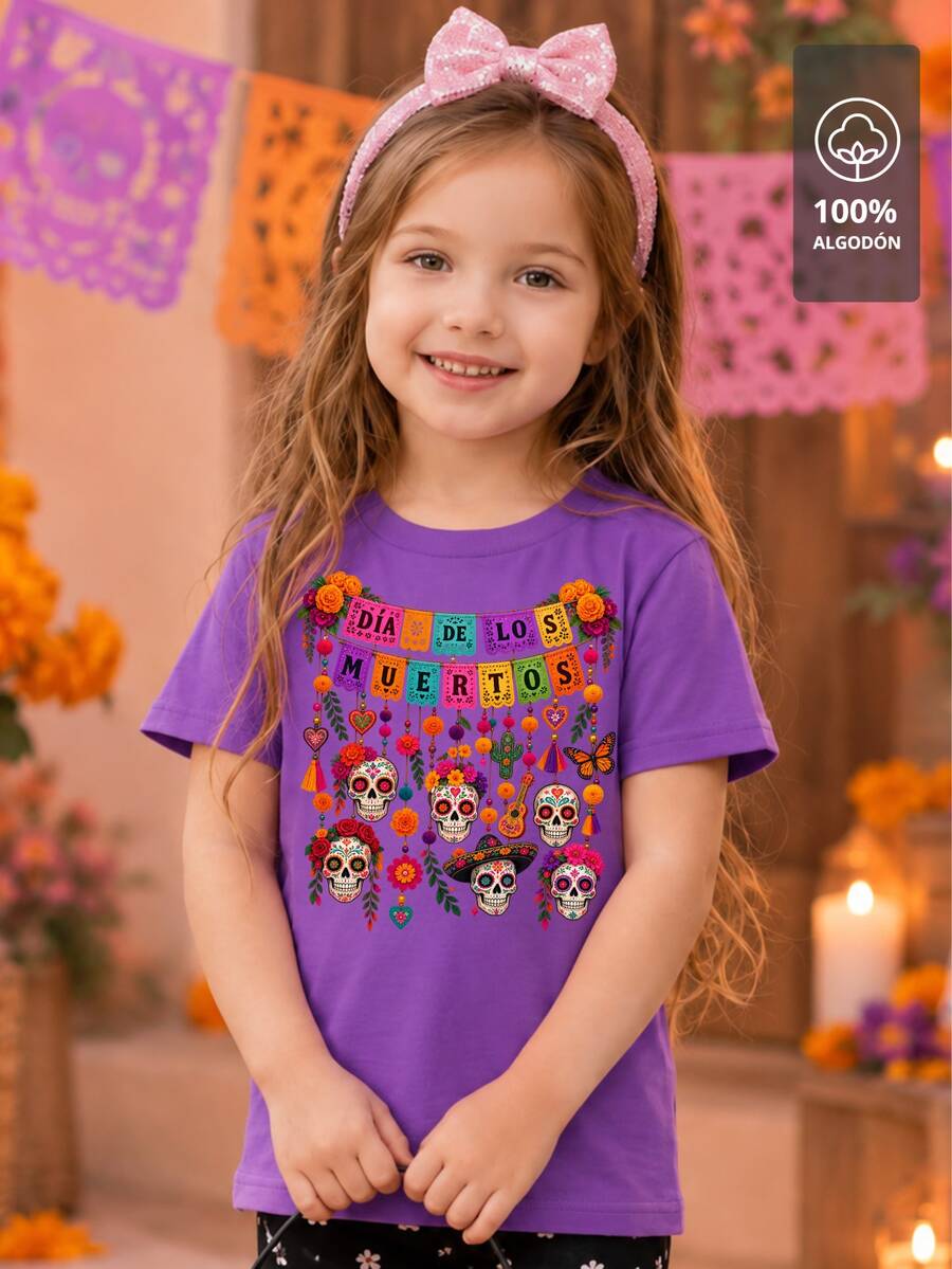 Tween Girls T-Shirts - Purple - View 1