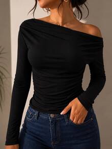 Women Blouses & Shirts - Black - View 1