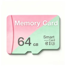 1件 32GB 64GB 128GB 256GB Micro TF SD卡 C10 高速SD卡，適用於4K影片、Steam Deck、相機、手機 - 粉藍色 - 查看 14