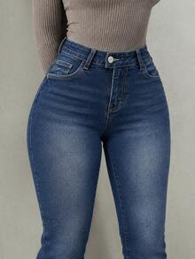 Women Jeans - 2091 Blue - View 2
