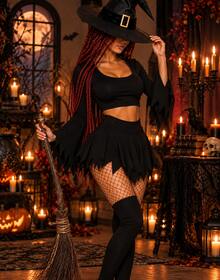 Cosplay Clothing - Black - View 2