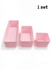 Kotak Organizer Laci yang Dapat Disesuaikan, Kompartemen Penyimpanan Kosmetik yang Terbagi, Baki Organizer Lipstik dan Kuas Makeup untuk Meja Rias, Baki Penyimpanan Barang Kecil di Meja Kerja - MultiWarna - View 12