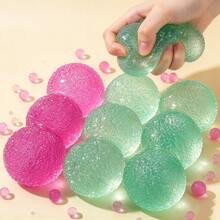 somoving 1.6 Inch Embossed Mini Stress Ball: High Density Solid Soft Toy, 1.6 Inch Mini Sensory Toy, Suitable For Kids & Adults,Quiet Anxiety Relief,Applicable For Classroom,Filled With Malt, Student Rewards,Easter Party Small Gift Anxiety Relief Squeeze Ball - Multicolor - View 3