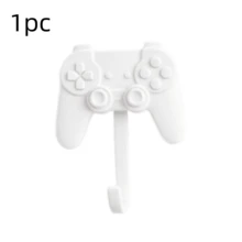 Game-Shaped Self-Adhesive Wall Hooks, Game Controller & Handheld Console No-Drill Hanging Hooks, Suitable For Headphones, Keys, Towels, Gaming Room Decor, Gift For Gaming Enthusiasts - Multiple Styles - View 8