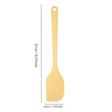4pcs/1pc Silicone Spatula Set, Suitable For Cream, Jam And Butter, Easy To Clean, Ideal For Home, Restaurant, Dessert Shop, Baking Kitchen Tools - View 17