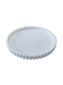 1PC Jewelry Tray, Coffee Table Tray, Aromatherapy Holder, Round Storage Tray, ABS Plastic Material, For Storage And Organization, Suitable For Home, Bedroom, Vanity, Dining Room, Kitchen Countertop, Bathroom And Daily Use, Decorative Item - Multicolor - View 13