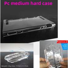 Ốp lưng cứng PC siêu mỏng dạng tách rời cho Switch 2, vỏ bảo vệ Joy-Con có thể tháo rời, chống trầy xước, chống sốc và tương thích với dock - Xem 3