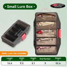 Hasida Lure Box, Multi-Functional Portable Fishing Tackle Storage Box, Small Fishing Accessory Box - New Transparent 5-compartment Lure Box - View 7