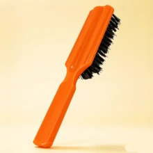 ZTZI 1pc Colorful Nylon Hair Comb Suitable For All Hair Types, Gentle And Effective, Makes Hair Smooth And Shiny - R Plastic Brush - View 9