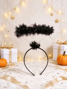 2pcs/1pc Adult Angel Halo Headband, Halloween White Halo Hair Accessory, Suitable For Cosplay Party Props - Multicolor - View 14