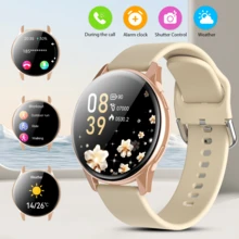QAGSFLC Jam Tangan Pintar Olahraga Modis yang Menawan, Jam Tangan Wanita, Panggilan Nirkabel, Penghitung Kalori, Penghitung Langkah, Stopwatch, Mode Olahraga, Tampilan Jam yang Dapat Disesuaikan, Kontrol Kamera Jarak Jauh, Kontrol Musik, Pengisian Daya USB, Jam Tangan Pria Bisnis Kasual Multifungsi. - MultiWarna - View 3