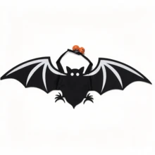 1PC Halloween Pet Devil Wings With Bell – Cat & Small Dog Festive Dress-Up Accessory, Turn Your Pet Into A Cute Little Monster For The Holiday - Halloween Pet Costume Accessories - View 6