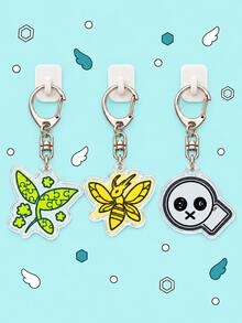 1pc/6pcs BLUE LOCK Anime Character Keychain Pendant, Suitable For Car Keys, Backpack, Handbag, Wallet, Gift, Bag Charm, Y2K Gift, For Friends, Graduates And Anime Lovers - Multicolor - View 3