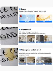 Stiker Transfer UV Kustom, Stiker 3D Warna-warni yang Dipersonalisasi, Stiker Teks Nama Logo Kustom, Label Tempel Tahan Air untuk Kotak Hadiah, Kemasan, Gelas, Botol, DIY Pernikahan & Branding Bisnis - Stiker UV berwarna - View 10