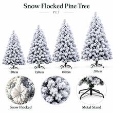 Snow Pine Needle Christmas Tree Multi Size 120cm 150cm 180cm 210cm - White - View 3