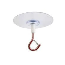 1-5pcs Heavy Duty Transparent Suction Cup Hooks, Reusable Detachable Metal Clip Suction Cup Hooks, Suitable For Glass Windows, Can Be Used In Bathroom, Kitchen, Suitable For Christmas Decorations, Christmas Bells, Holiday Ornaments. - View 12