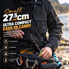 HASIDA Butterfly Compact Telescopic Fishing Rod With DKK Titanium Alloy Guides Ultra-Light Carbon Fiber Travel Rod For Freshwater Fishing - Solomon - View 3