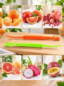 Orange Peeler Citrus Peel Cutter Simple Fruit And Vegetable Slicer Lemon Peeler Peeling Tool Fruit Tool Kitchen Utensil Small Gadget - Multicolor - View 7