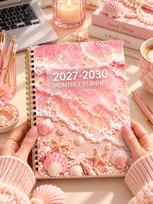 2027-2030, 4-Year Long-Term Monthly Calendar Planner, 48 Months, 208 Weeks Planner/Monthly Planner Notebook, Suitable For Work And Home, Back To School Supplies, Office Desk Accessories And Home Essentials - A - View 3